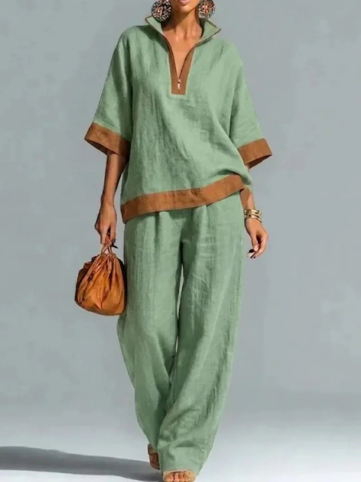 Geneva | Fluid Set with High Collar
