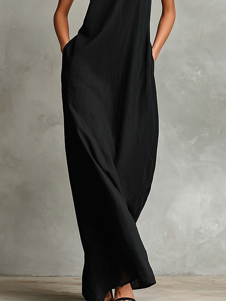 Chiara | Maxi Dress with High Neck