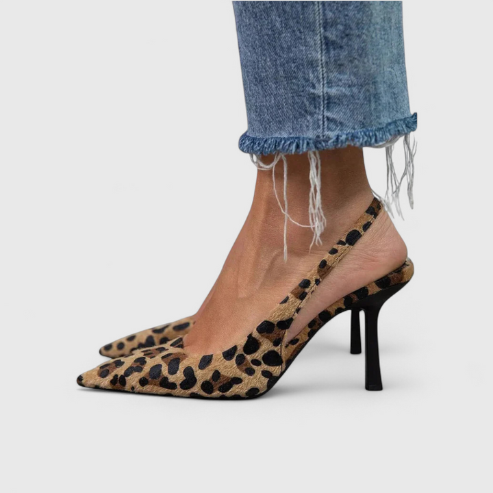 Glamorous Orthopedic Real Leather Heels