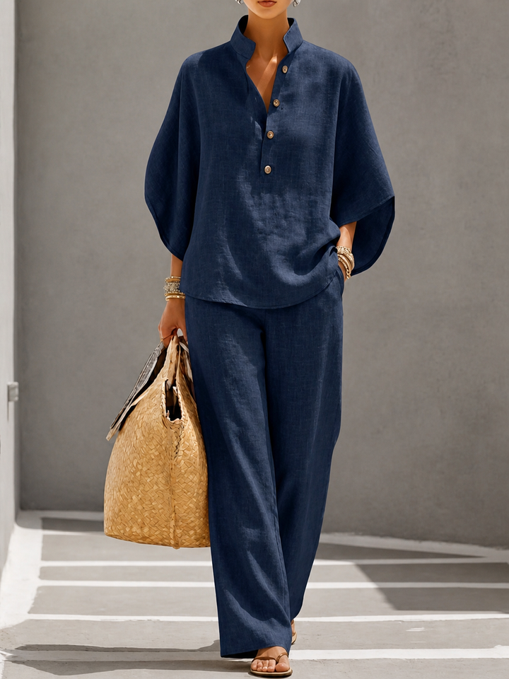 Carlotta | Complete Two-Piece Palazzo Set