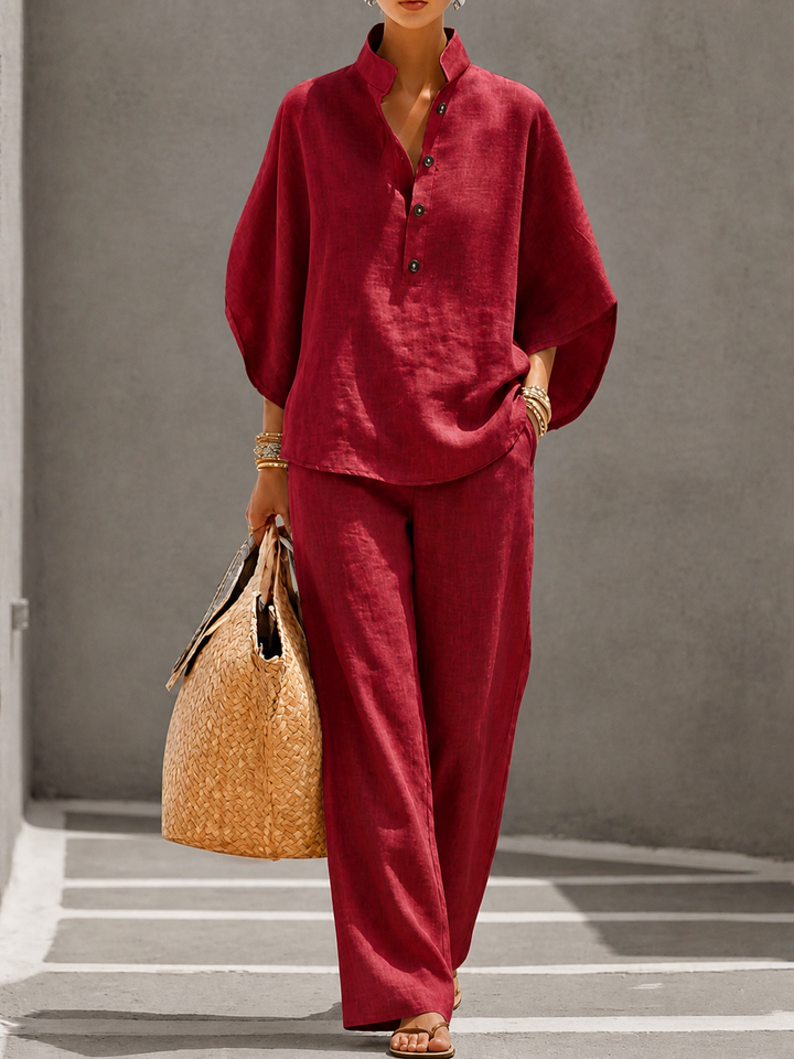 Carlotta | Complete Two-Piece Palazzo Set