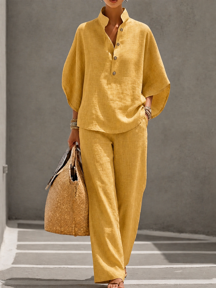 Carlotta | Complete Two-Piece Palazzo Set