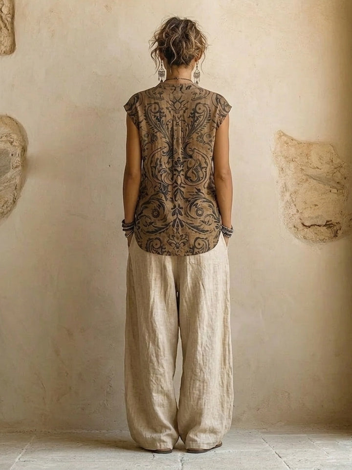 Giulia | Bohemian Layered Two-Piece Set