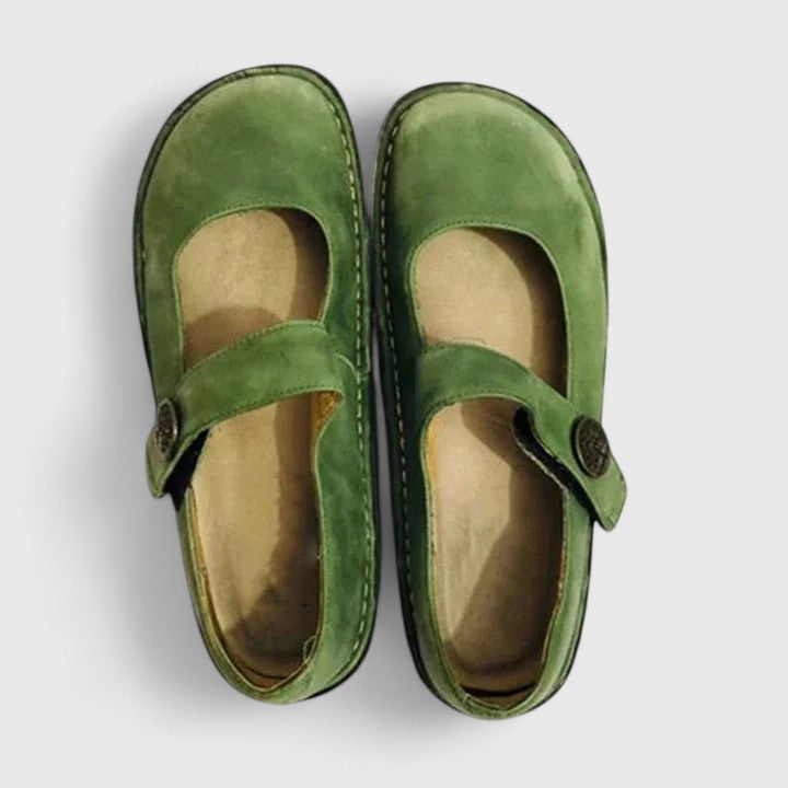 MARY JANE ORTHOPEDIC REAL LEATHER SHOES