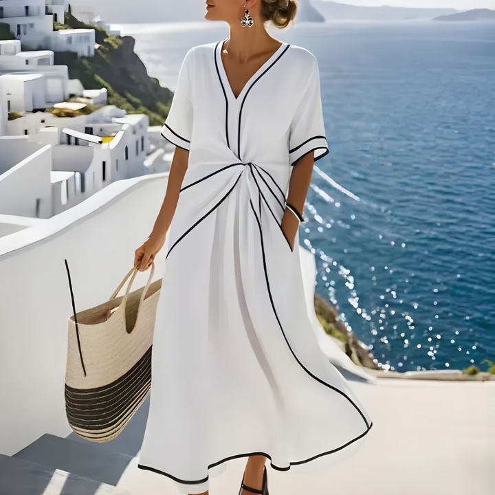 Athena™ - Elegant Flattering Dress